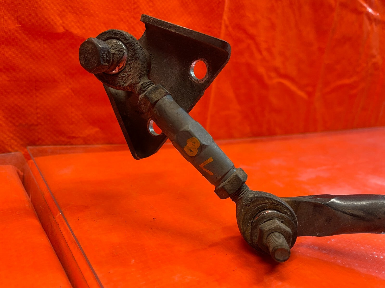 08 15 LANCER EVOLUTION EVO X 10   REAR SWAY BAR W/ HOTCHKIS HEAVY DUTY ENDLINKS9