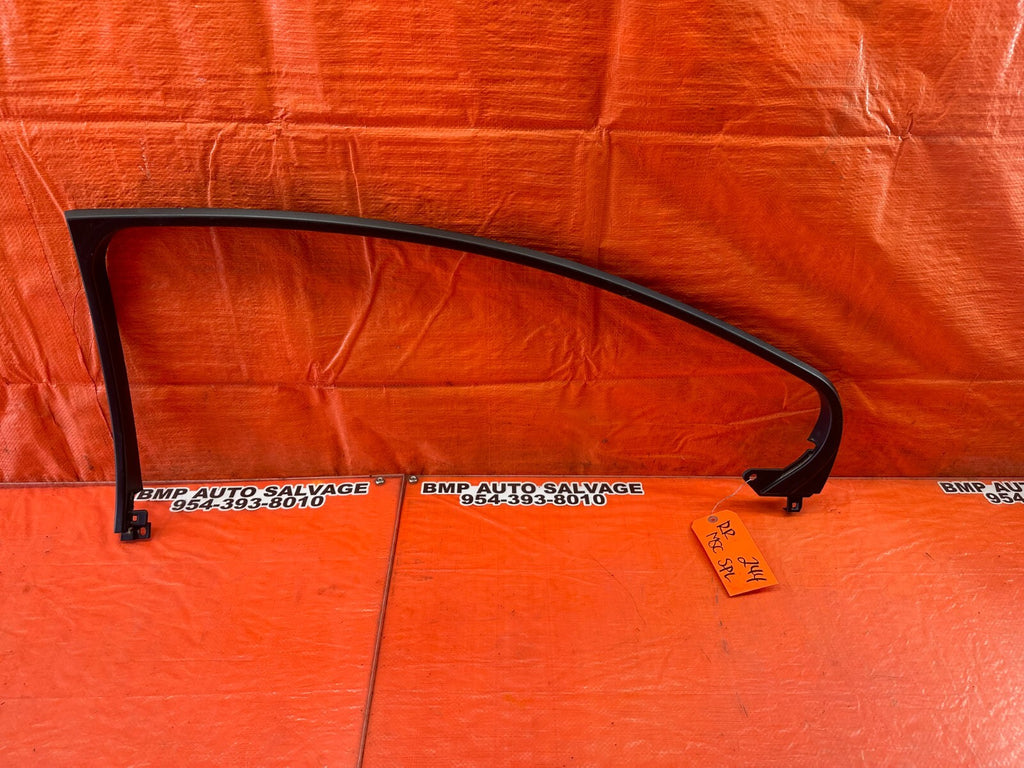 07 09 LEXUS ES350   PASSENGER RIGHT REAR   INTERIOR DOOR WINDOW TRIM   OEM #2448