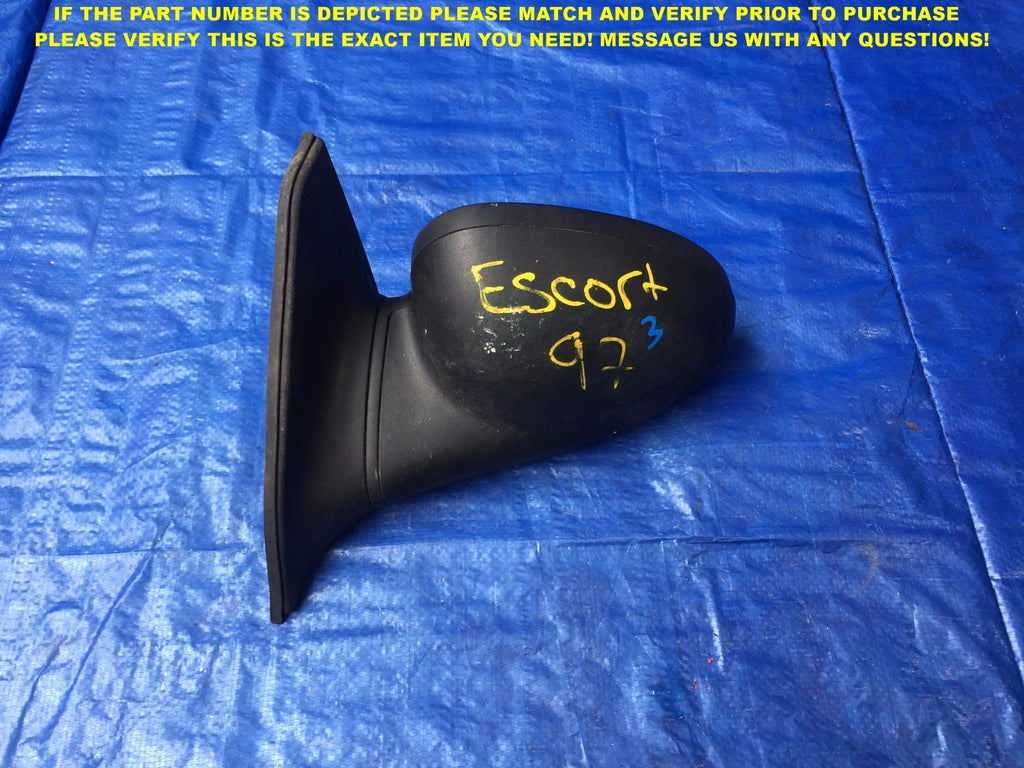 OEM 1997 1998 1999 2000 2001 2002 FORD ESCORT DRIVER LEFT SIDE VIEW MIRROR #30