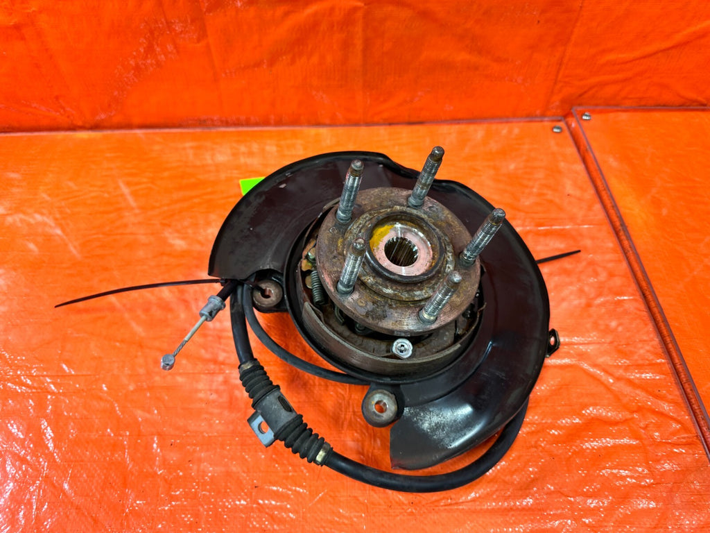 03 06 LANCER EVOLUTION VIII 8 EVO IX 9   RIGHT REAR  SPINDLE KNUCKLE HUB8