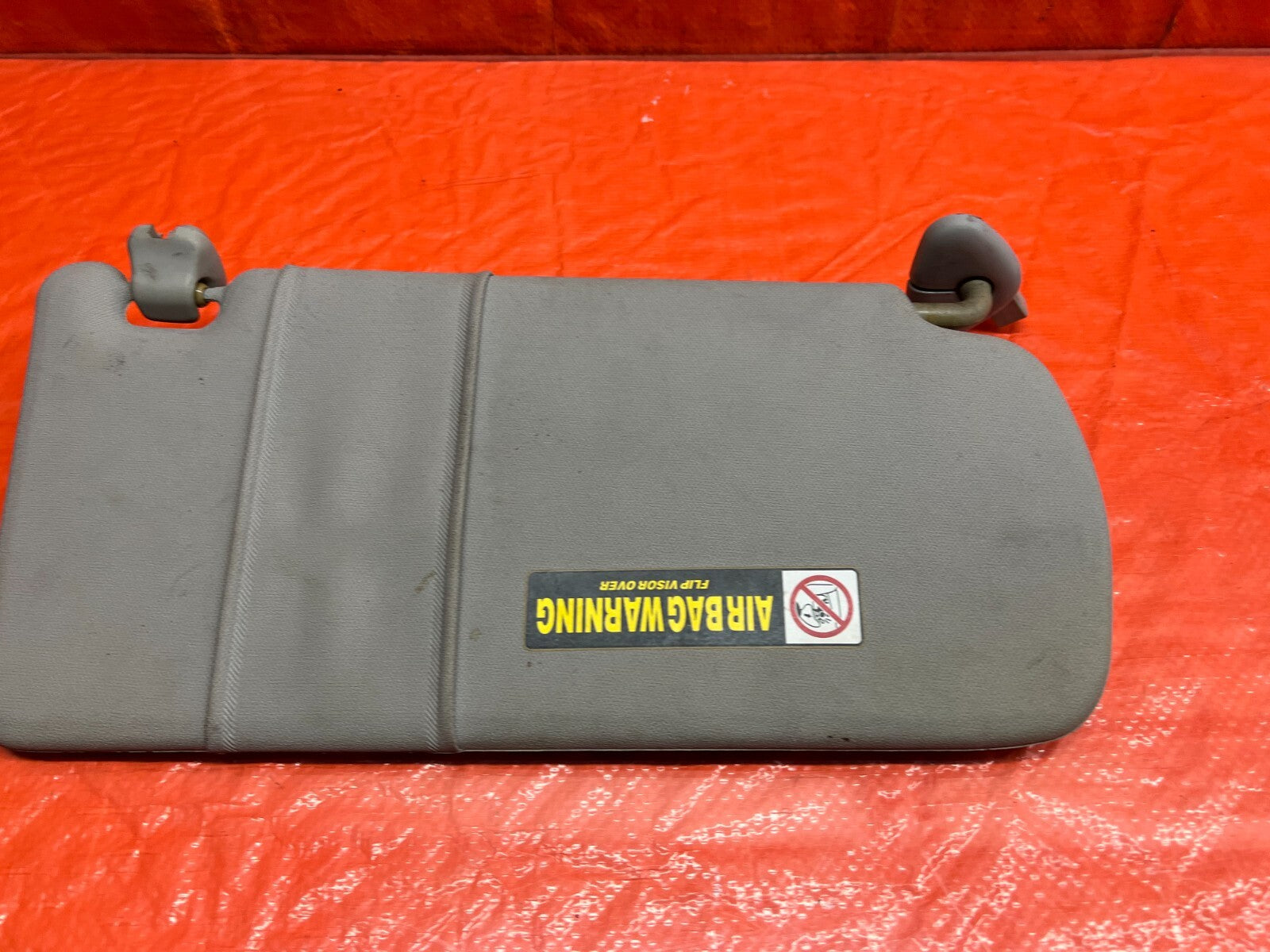 04 05 ACURA TSX   SUN VISOR   DRIVER LEFT SIDE   GRAY COLOR   OEM #1565