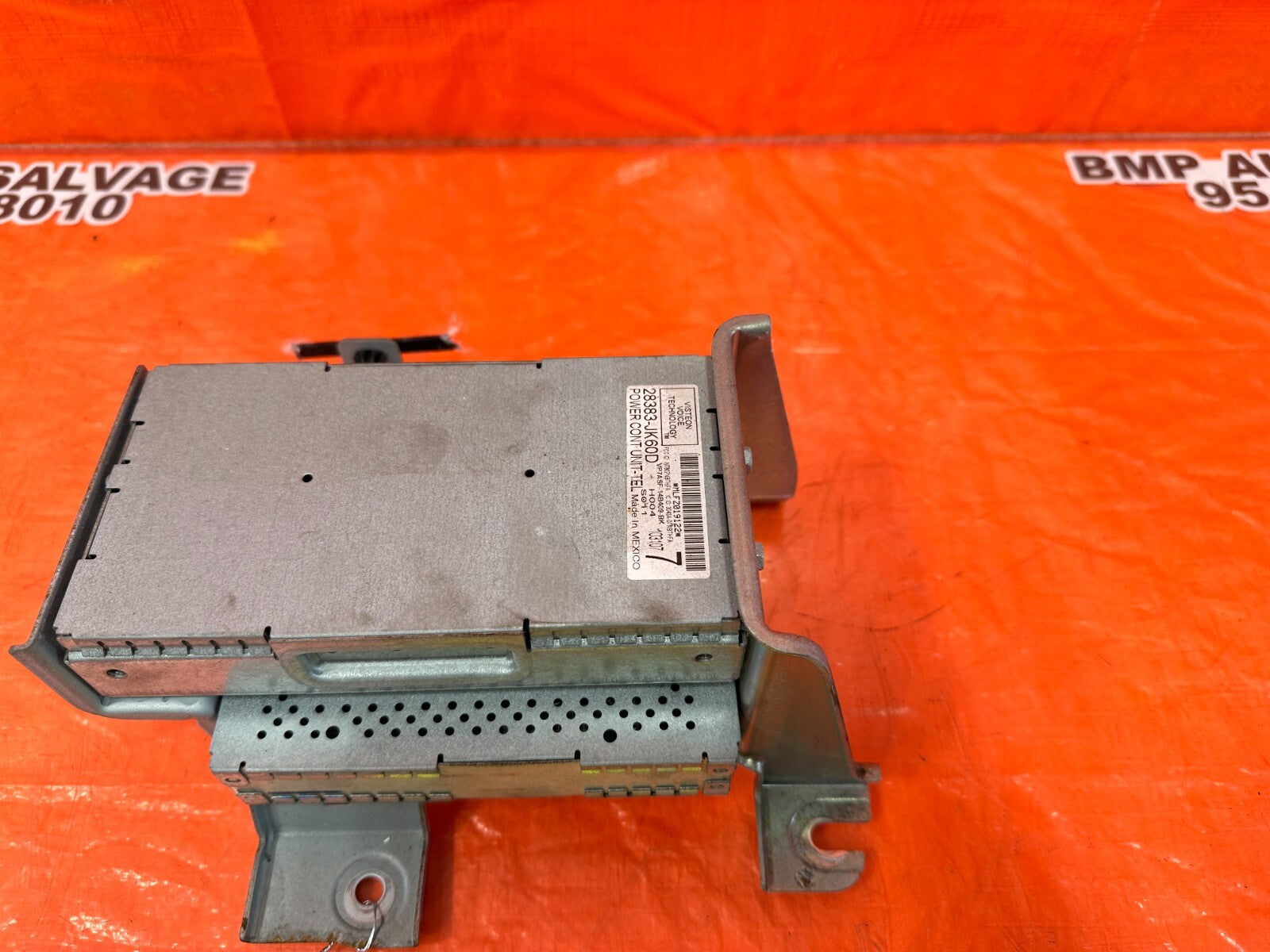 2008 INFINTI G37 COUPE TELEPHONE COMMUNICATION MODULE SATELLITE RECEIVER MODULE4