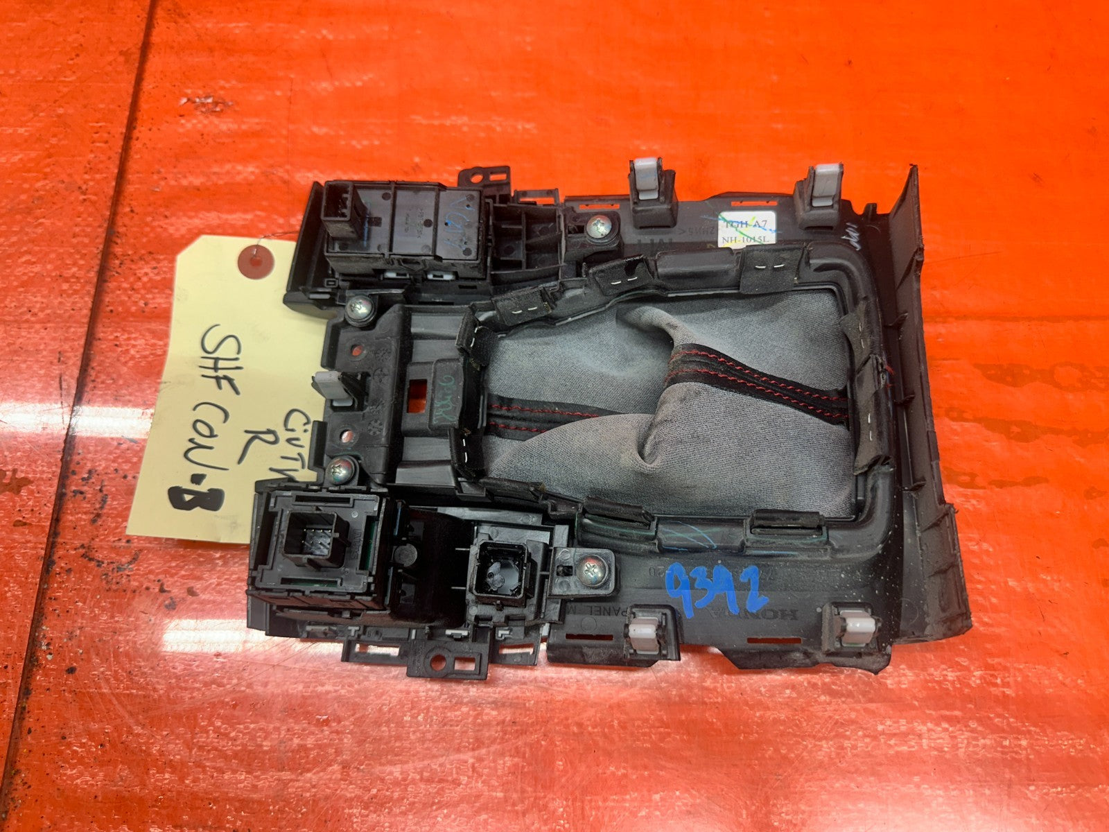 2017 2021 HONDA CIVIC TYPE R SHIFT CENTER CONSOLE TRIM PANEL BEZEL OEM #18CTR9