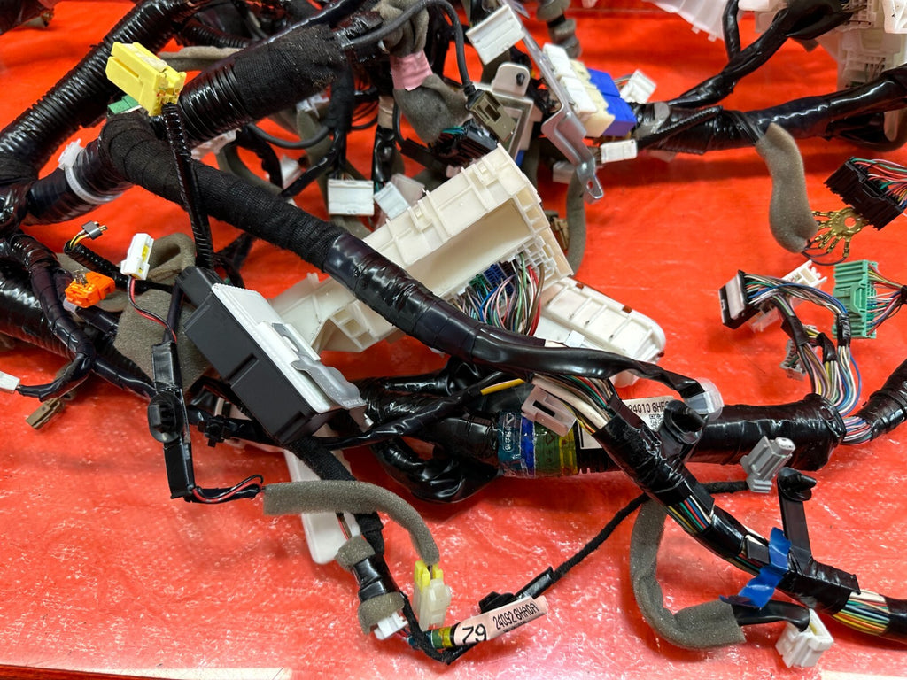 2017 INFINITI Q50 RED SPORT 400 INTERIOR DASHBOARD DASH WIRING WIRE HARNESS #1859