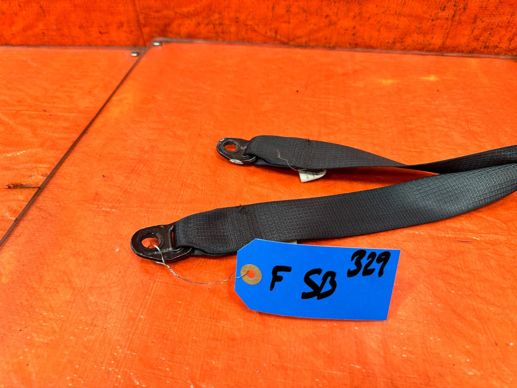 09 15 INFINITI G37 Q60 CONVERTIBLE FRONT LEFT RIGHT SEAT BELTS RETRACTORS #3291