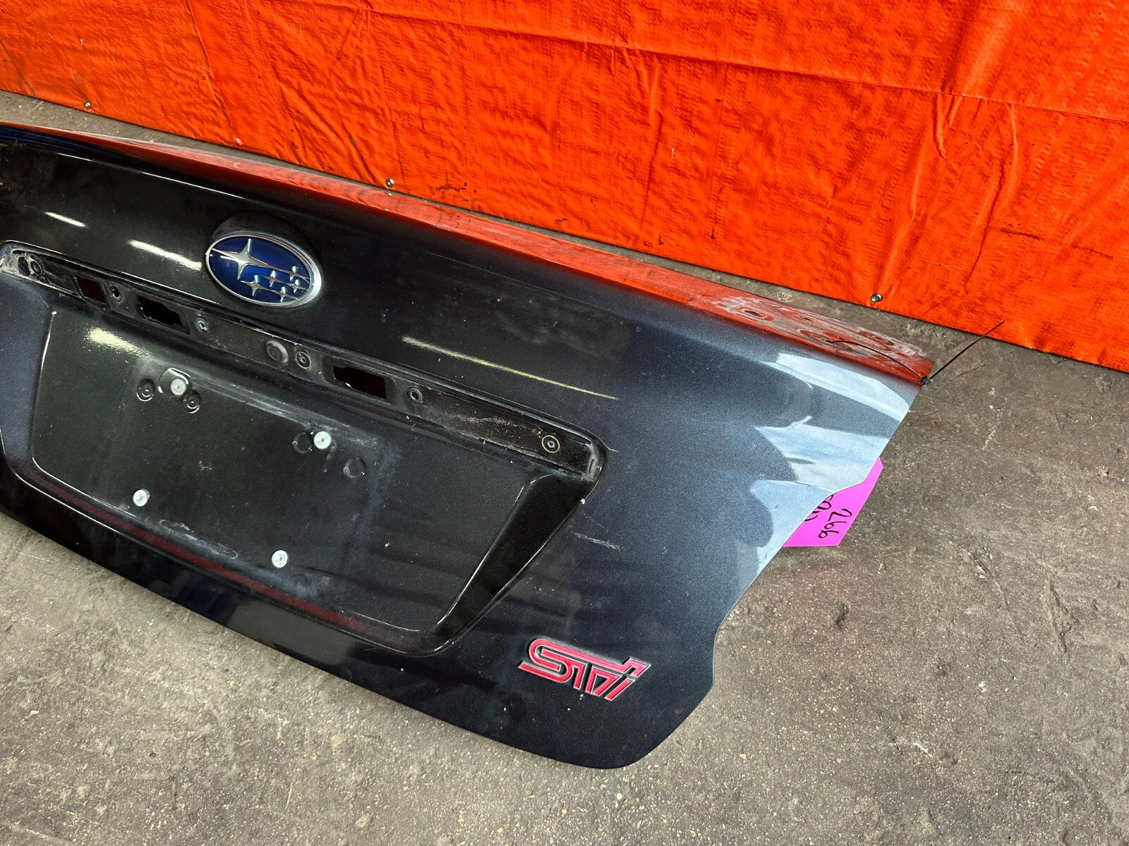 15 21 SUBARU WRX & STI   TRUNK REAR DECK LID TAIL GATE HATCH LATCH   OEM #2663