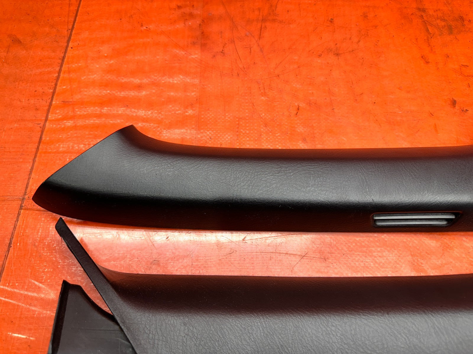 00-09 HONDA S2000 AP1 AP2 FRONT WINDSHIELD A PILLAR TRIM PAIR OEM #3376