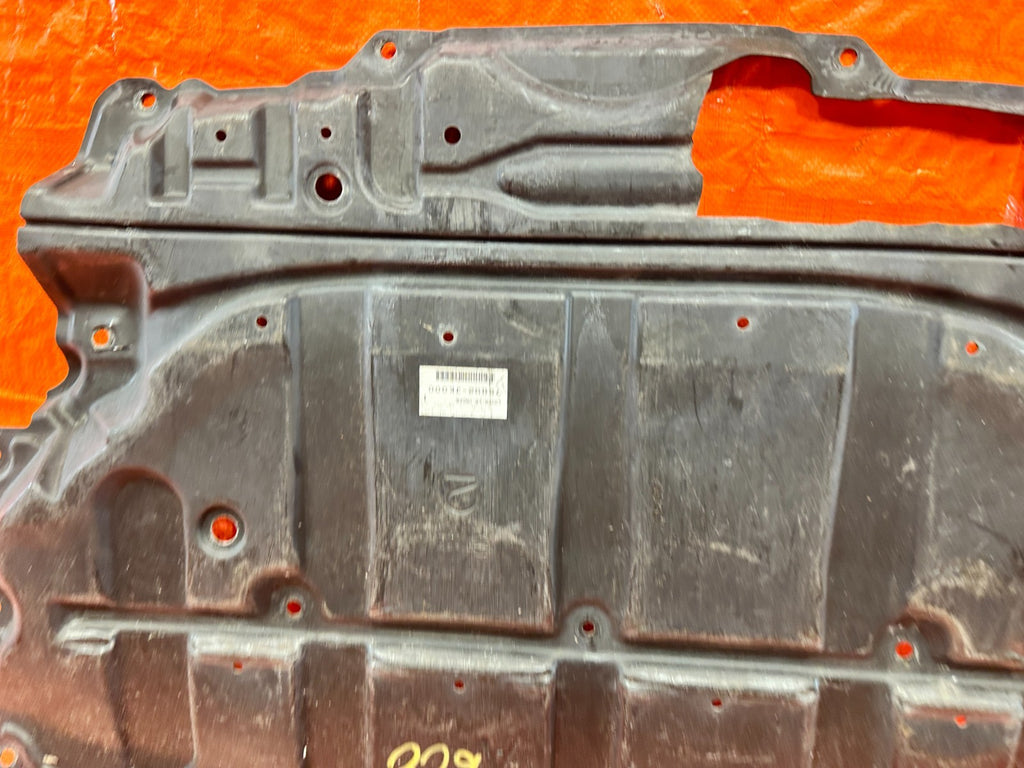 08 15 INFINITI G37 Q60 COUPE LOWER ENGINE SPLASH SHIELD UNDER COVER OEM #3298