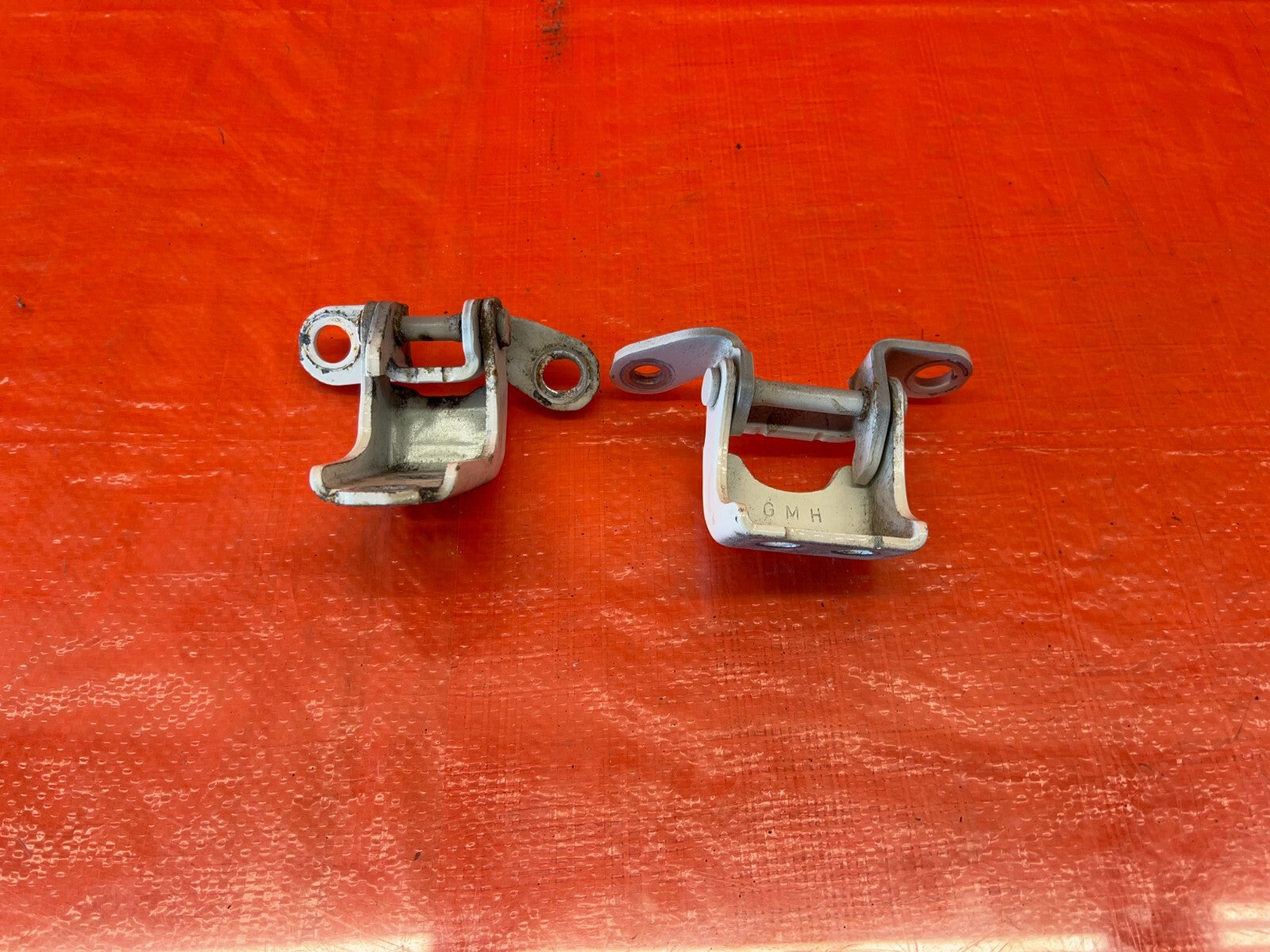 09 14 ACURA TSX   DRIVER LEFT REAR   DOOR HINGE SET UPPER LOWER OEM FACTORY #1580