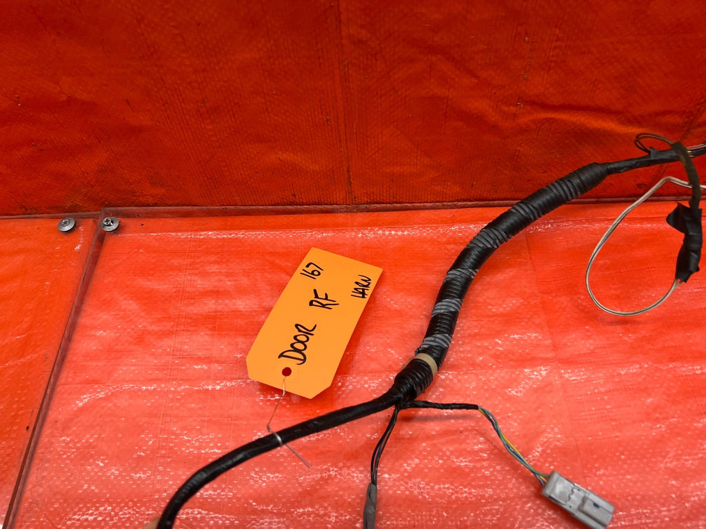 01 02 HONDA ACCORD SEDAN EX   DOOR WIRING HARNESS WIRE   PASSENGER RIGHT FRONT9