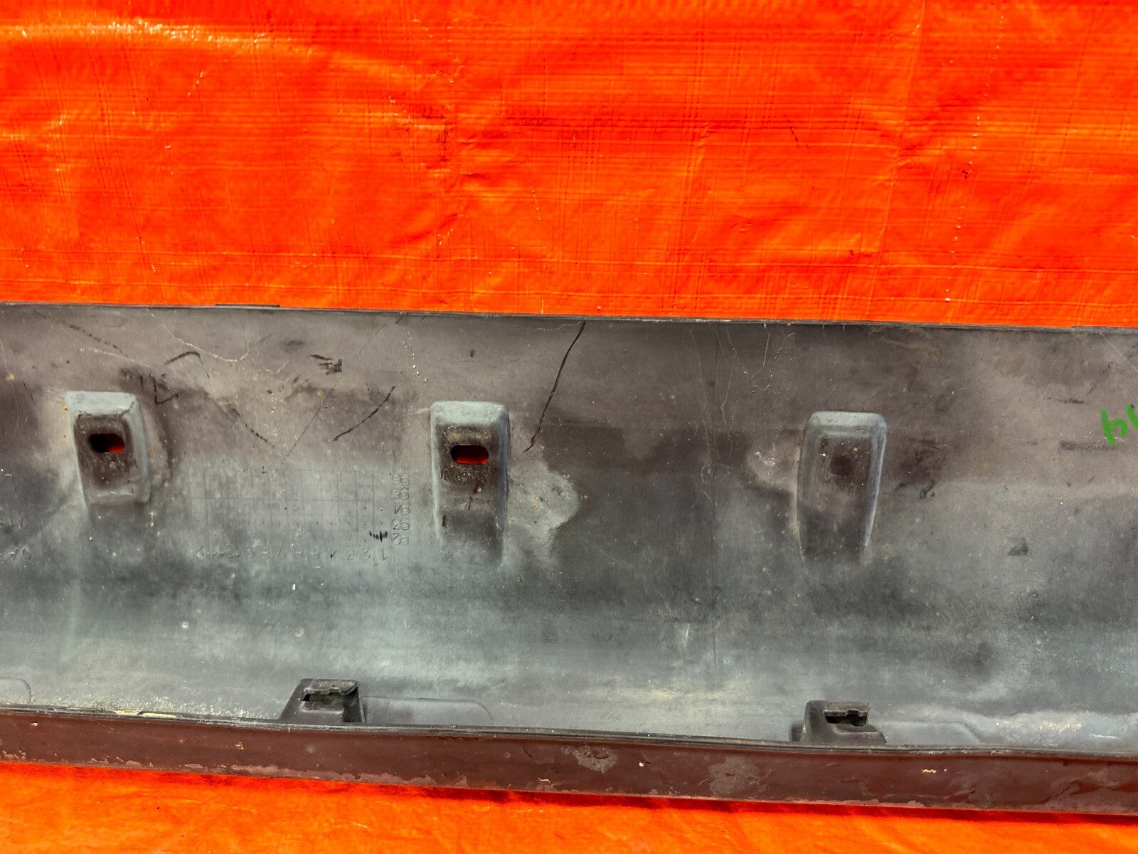 93 97 HONDA DEL SOL   SIDE SKIRT ROCKER MOLDING TRIM   LEFT SIDE   OEM #2943