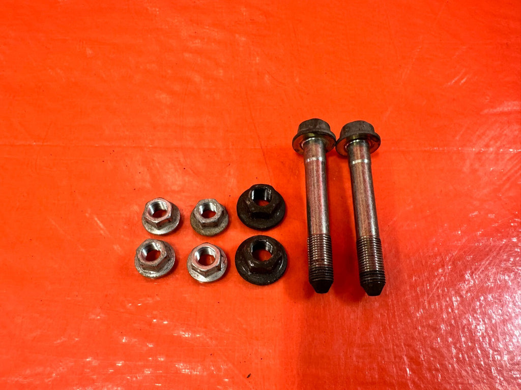 08 15 SUBARU IMPREZA WRX & STI   REAR SHOCK STRUT BOLTS NUTS HARDWARE OEM 2835