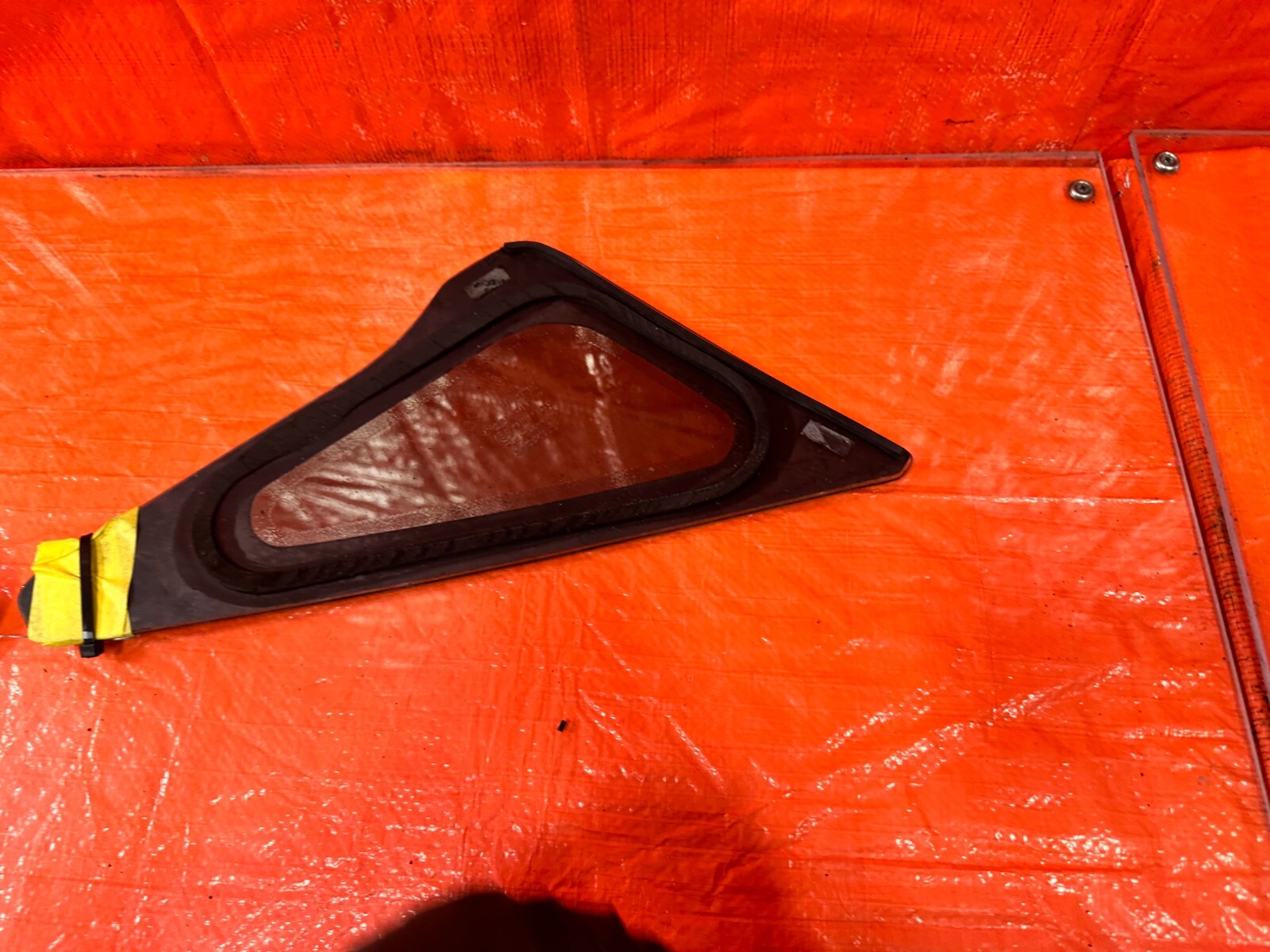 06 11 CIVIC 4D SEDAN   DRIVER LEFT FRONT WINDOW VENT GLASS   OEM FACTORY OE 2824