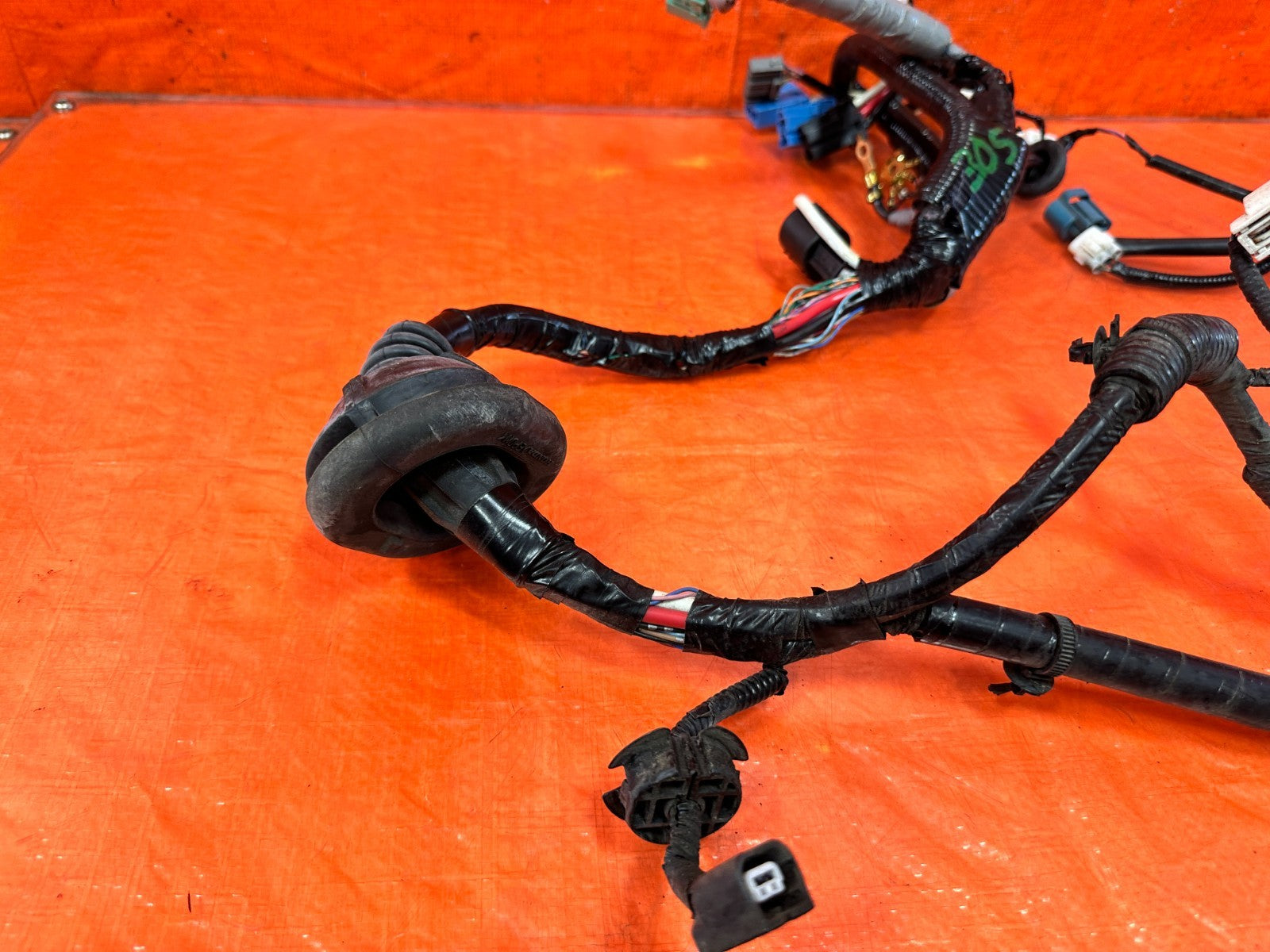 11 14 ACURA TSX PASSENGER RIGHT ENGINE BAY WIRE HARNESS CONNECTS TO ABS OEM 3055