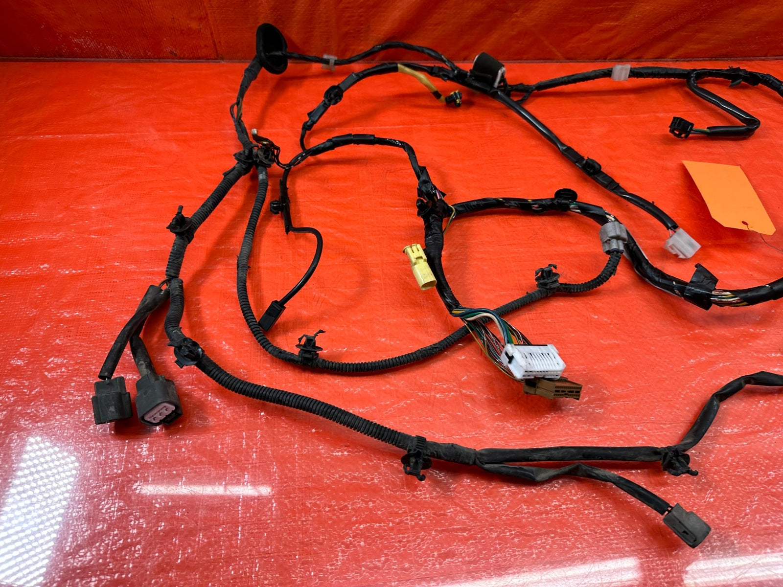 08 15 LANCER EVOLUTION X EVO 10 LEFT REAR CHASSIS WIRE HARNESS WIRING LOOM #2179
