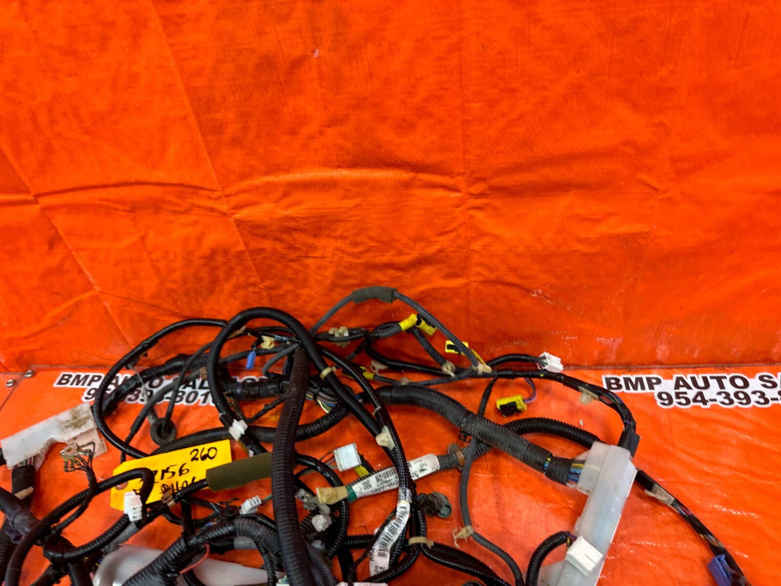 2008 08 HONDA CIVIC EX SEDAN   INTERIOR FLOOR WIRING HARNESS WIRE LOOM   OEM 2606