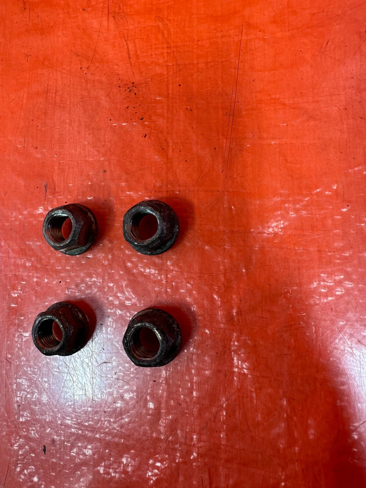 97 01 HONDA PRELUDE   REAR UPPER CONTROL ARM BOLTS NUTS HARDWARE   OEM #2594