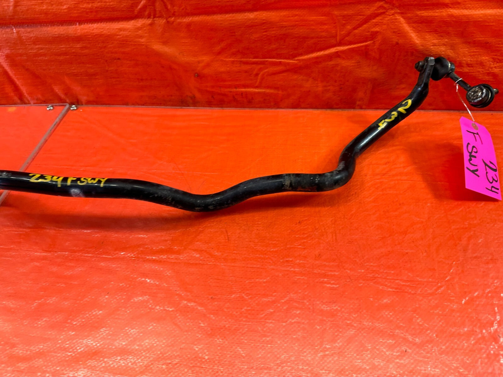 04 06 ACURA TL W/ MANUAL TRANS 27.2MM HOLLOW FRONT SWAY ANTI ROLL STABILIZER BAR4