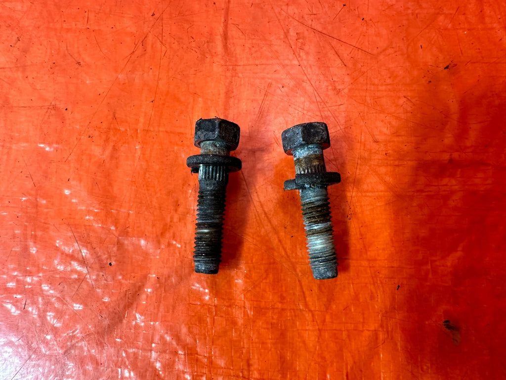08 15 INFINITI G37 Q60 STEERING COLUMN U JOINT SHAFT MOUNT BOLTS OEM #3293
