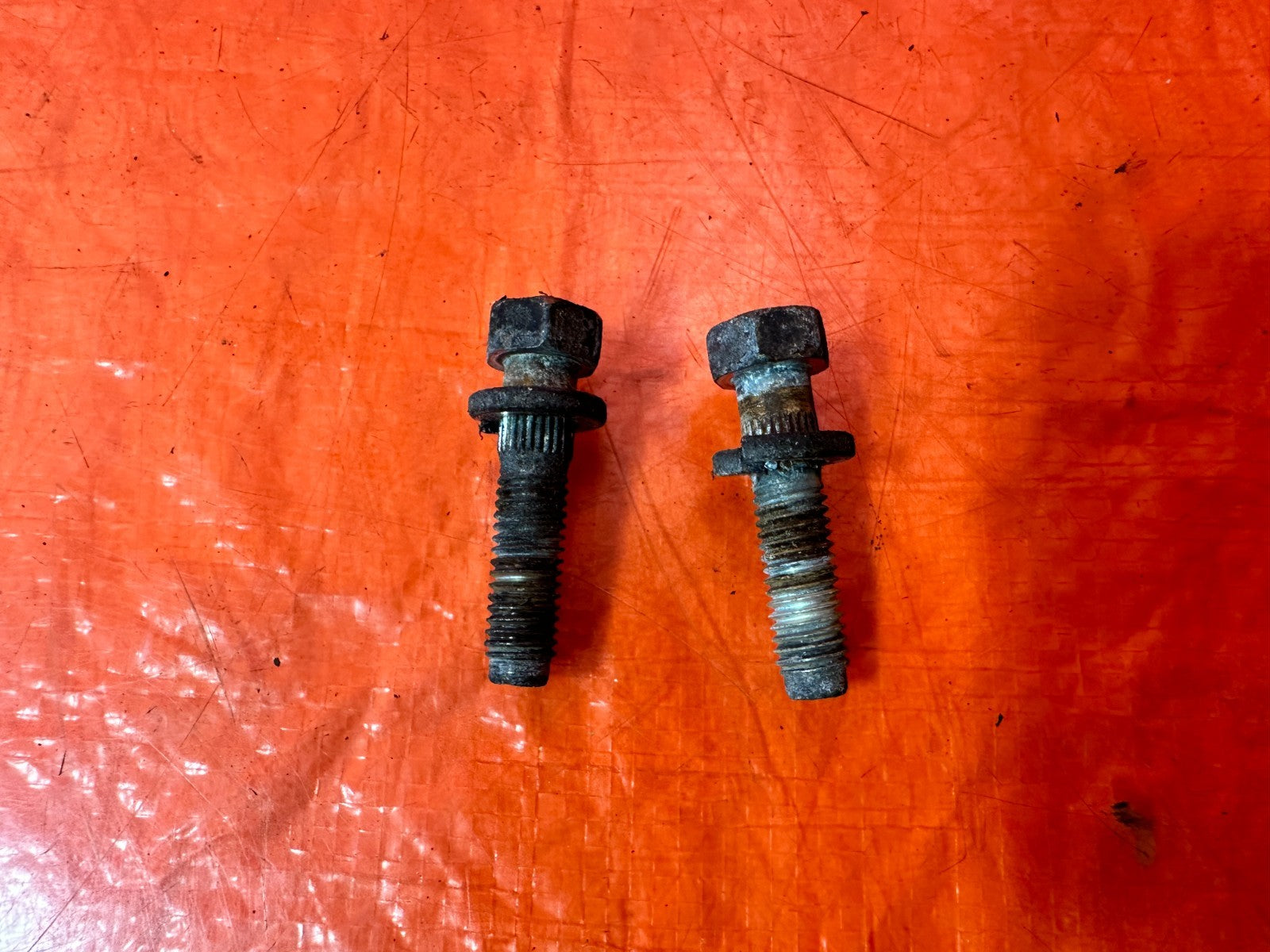 08 15 INFINITI G37 Q60 STEERING COLUMN U JOINT SHAFT MOUNT BOLTS OEM #3293