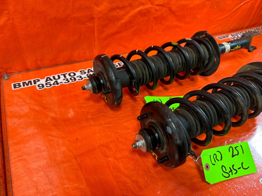 2010 HONDA ACCORD SEDAN EX REAR SHOCKS & SPRINGS LEFT AND RIGHT FACTORY OEM 2517
