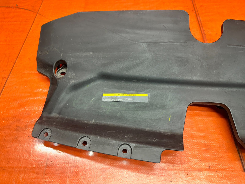 14-15 INFINITI Q50 3.7L AWD FRONT RADIATOR AIR INDUCTION DUCT COWL TRIM COVER OE5
