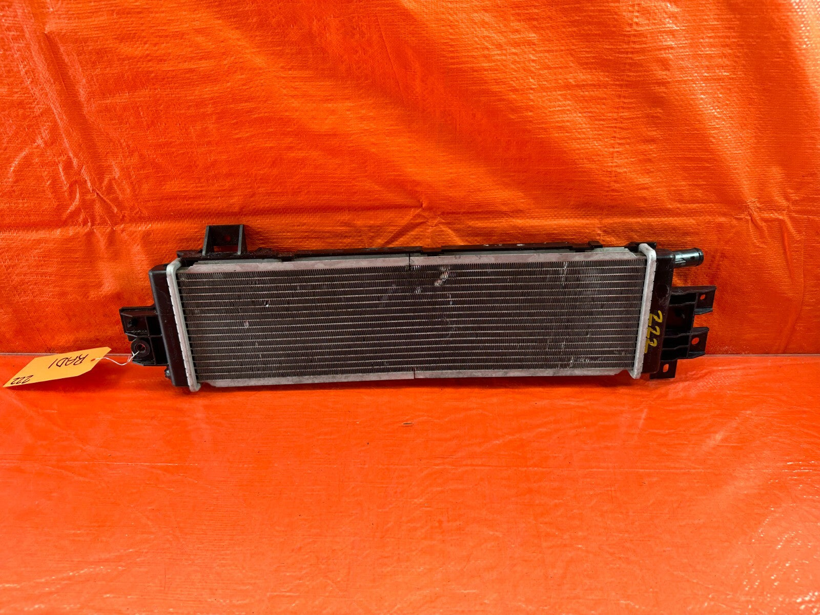 16 20 INFINITI Q50 RED SPORT 400 VR30DDTT RADIATOR SUB COOLER   OEM FACTORY #2229