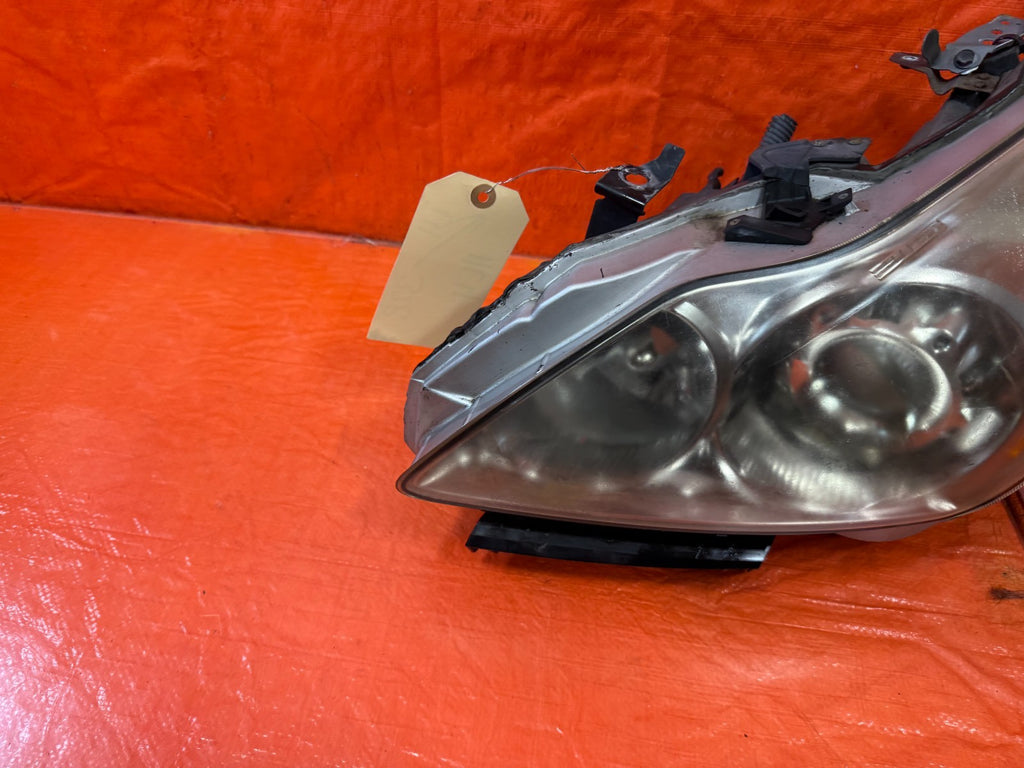 08 13 INFINITI G37 COUPE 2D   DRIVER LEFT HEADLIGHT HEAD LIGHT LAMP    OEM #32810