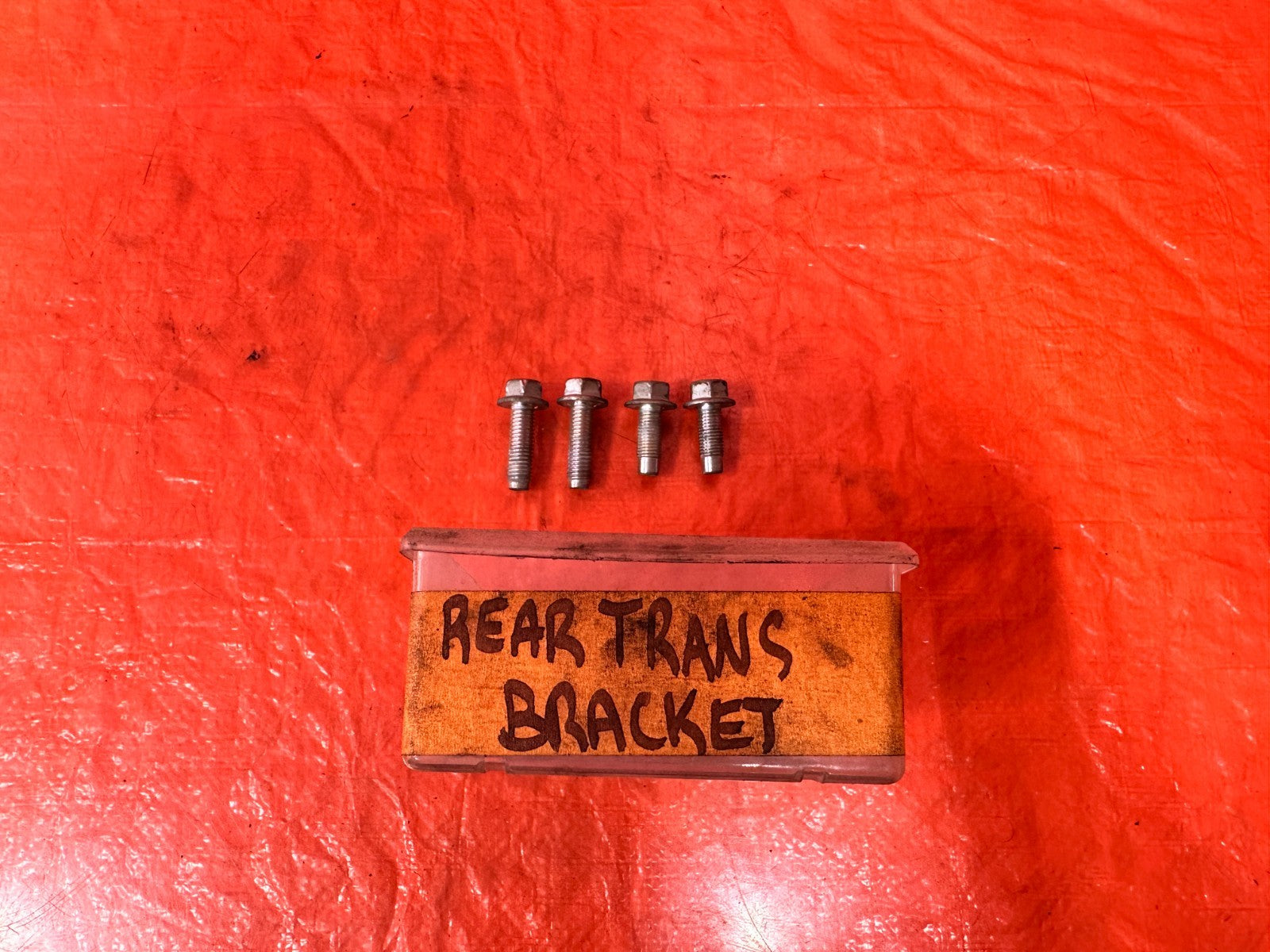 16 24 INFINITI Q50   3.0L   REAR TRANSMISSION BRACKET BOLTS   OEM #3140