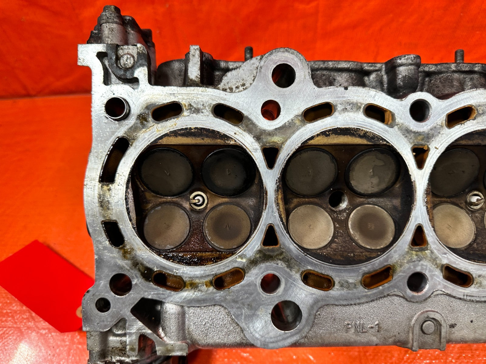02 06 ACURA RSX BASE   K20A3 BARE CYLINDER HEAD W/ VTEC SOLENOID   OEM FACTORY15