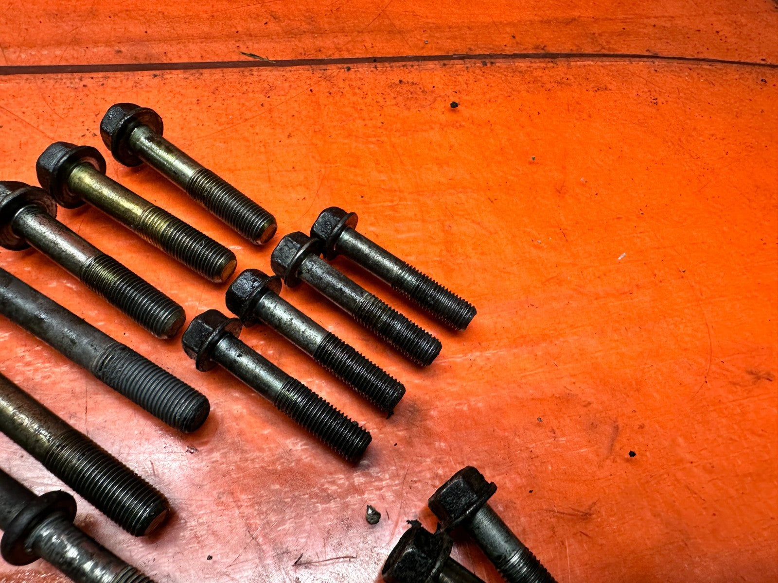 04-08 ACURA TSX 4D 2.4L K24A2 AUTOMATIC TRANSMISSION BELL HOUSING BOLTS #3426