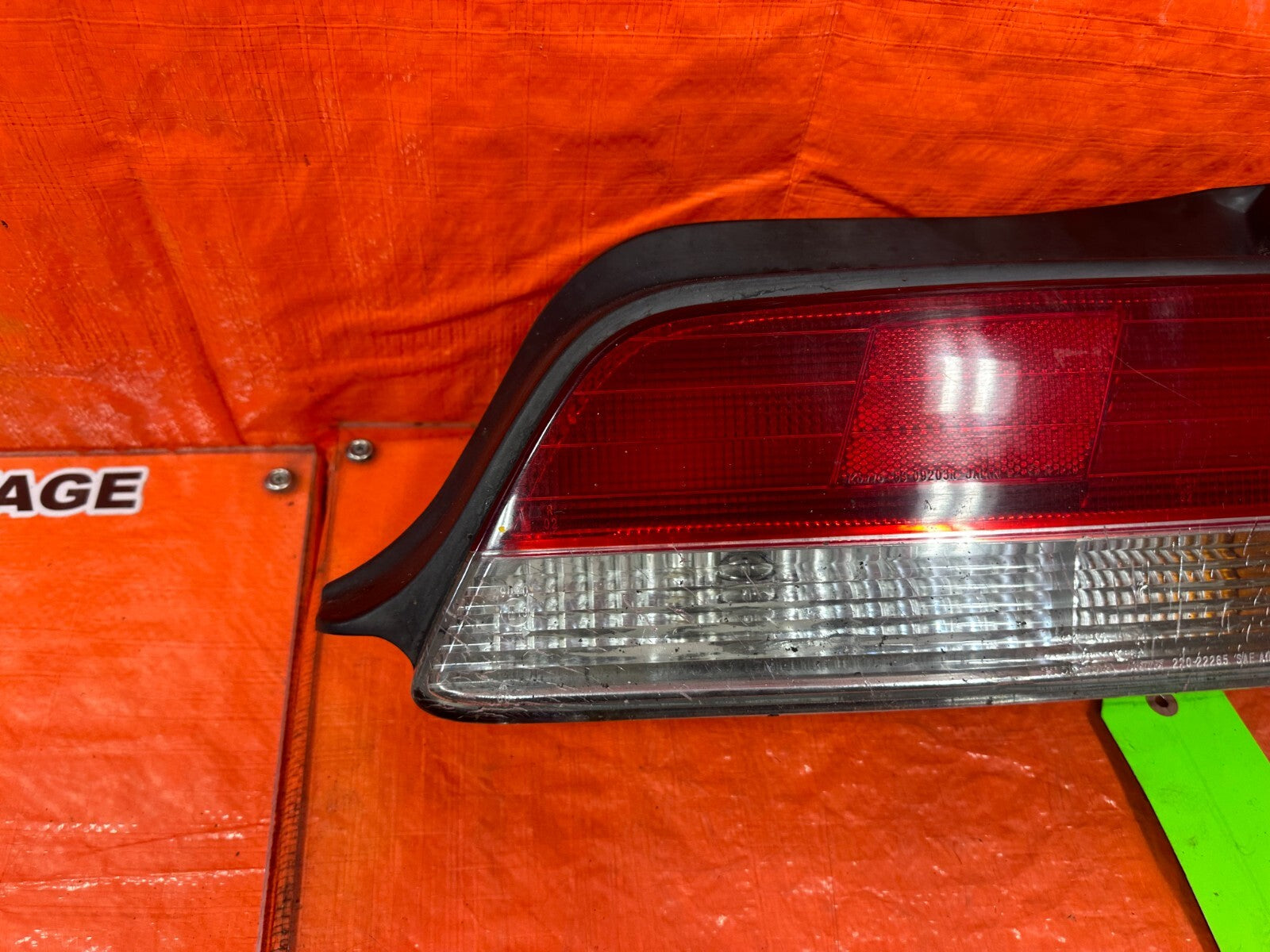97 01 HONDA PRELUDE   PASSENGER RIGHT   TAIL LIGHT LAMP   OEM FACTORY #2598