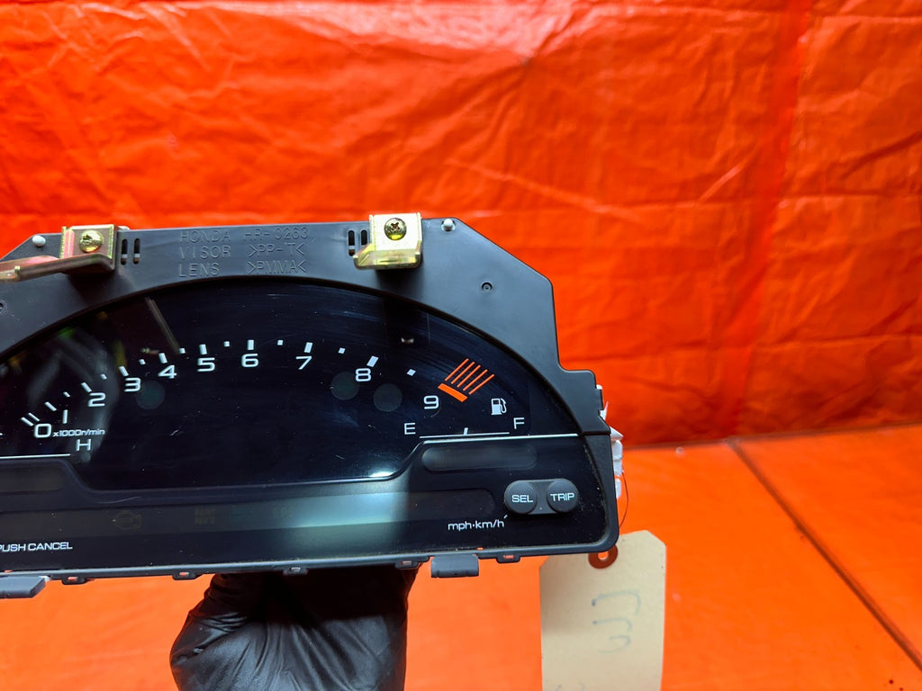 00 03 HONDA S2000 AP1 2.0L INSTRUMENT GAUGE CLUSTER SPEEDOMETER TACHOMETER 3375