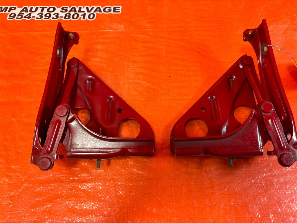 93 97 HONDA DEL SOL   LEFT AND RIGHT TRUNK HINGES   OEM FACTORY #2561