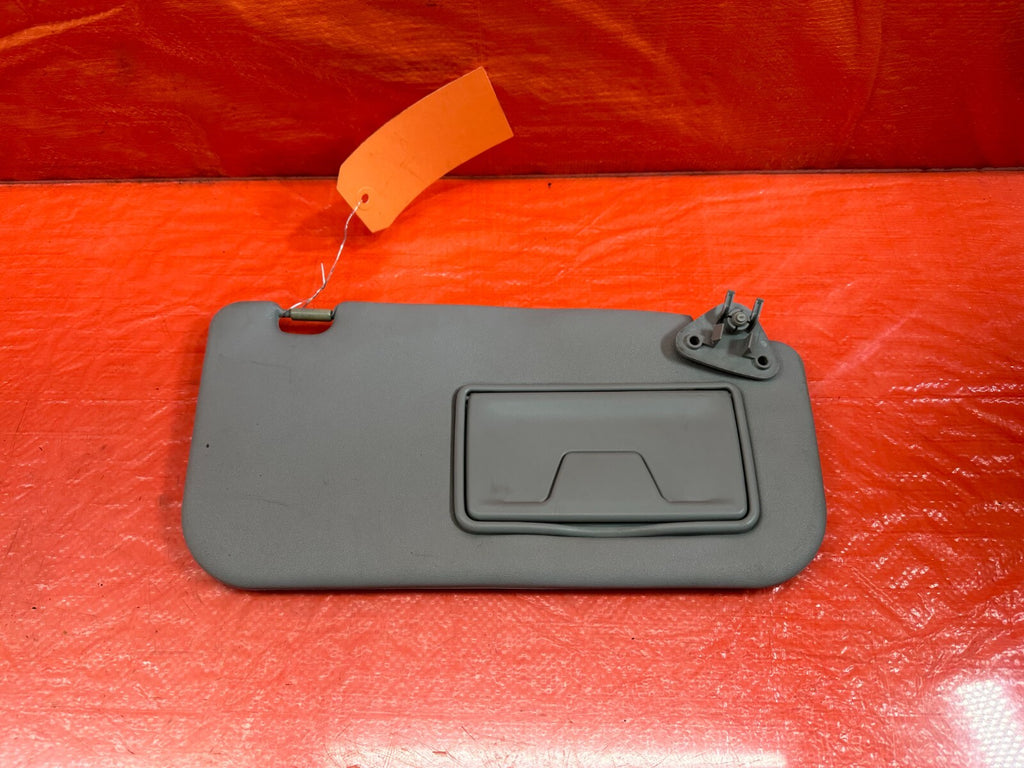 08 15 LANCER EVOLUTION X EVO 10   SUN VISOR   PASSENGER RIGHT SIDE GRAY OEM #2149