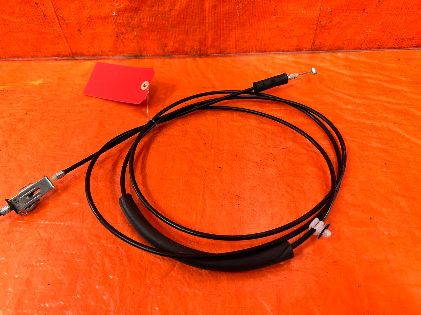 09 11 MAZDA RX8 RX 8  GAS FUEL LID COVER RELEASE CABLE WIRE   OEM FACTORY #3032