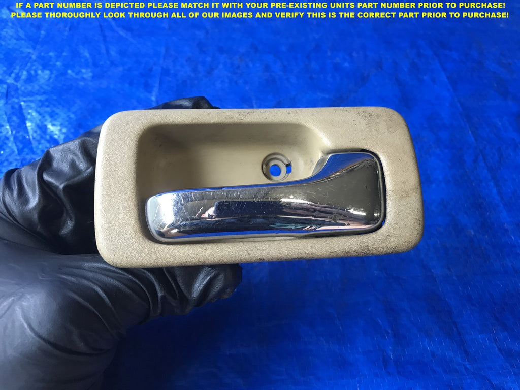 OEM 1990 1991 1992 HONDA ACCORD SEDAN PASSENGER REAR RIGHT INTERIOR DOOR HANDLE 0