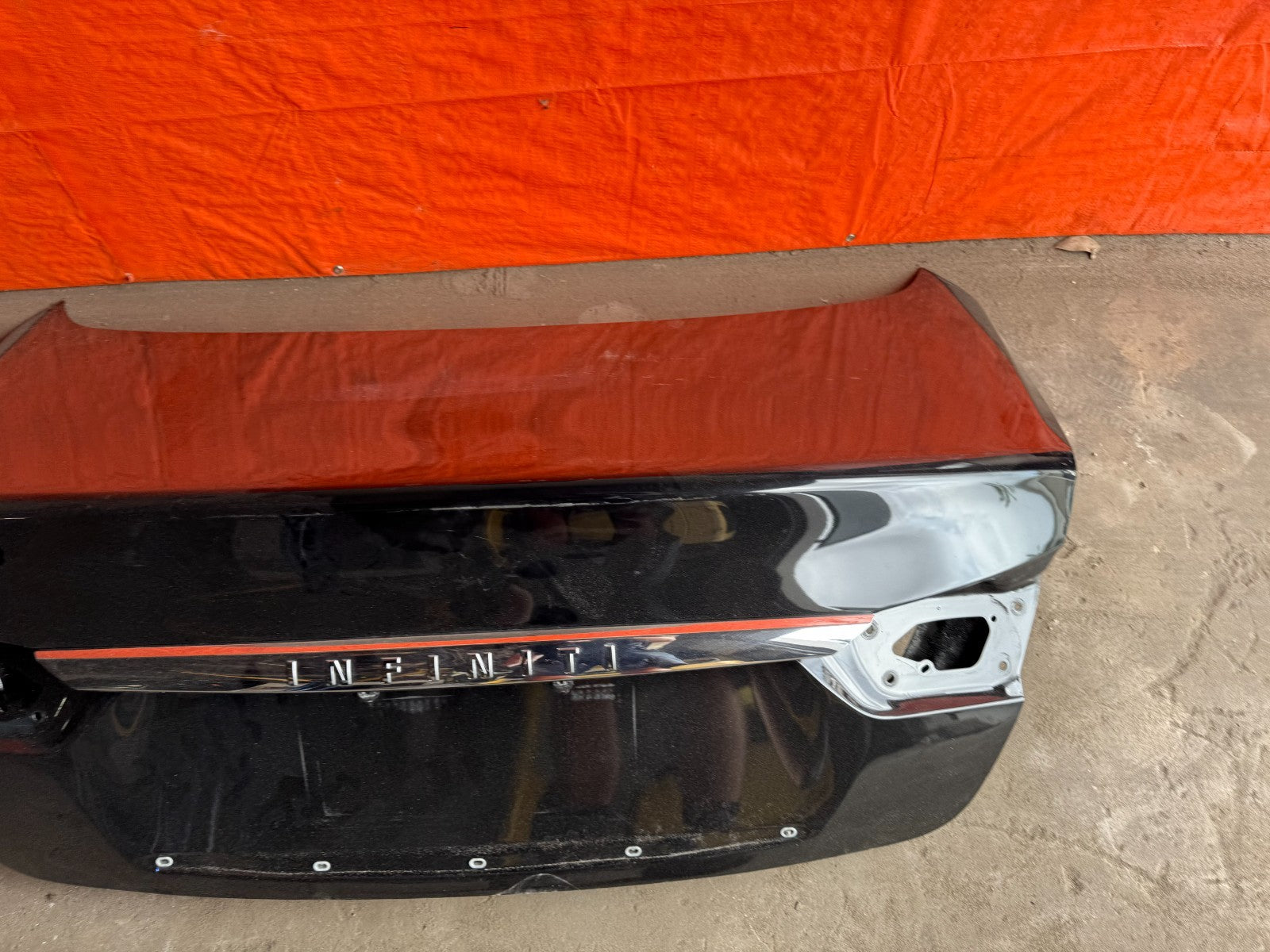 14 17 INFINITI Q50   TRUNK LID   OEM FACTORY OE #Q506
