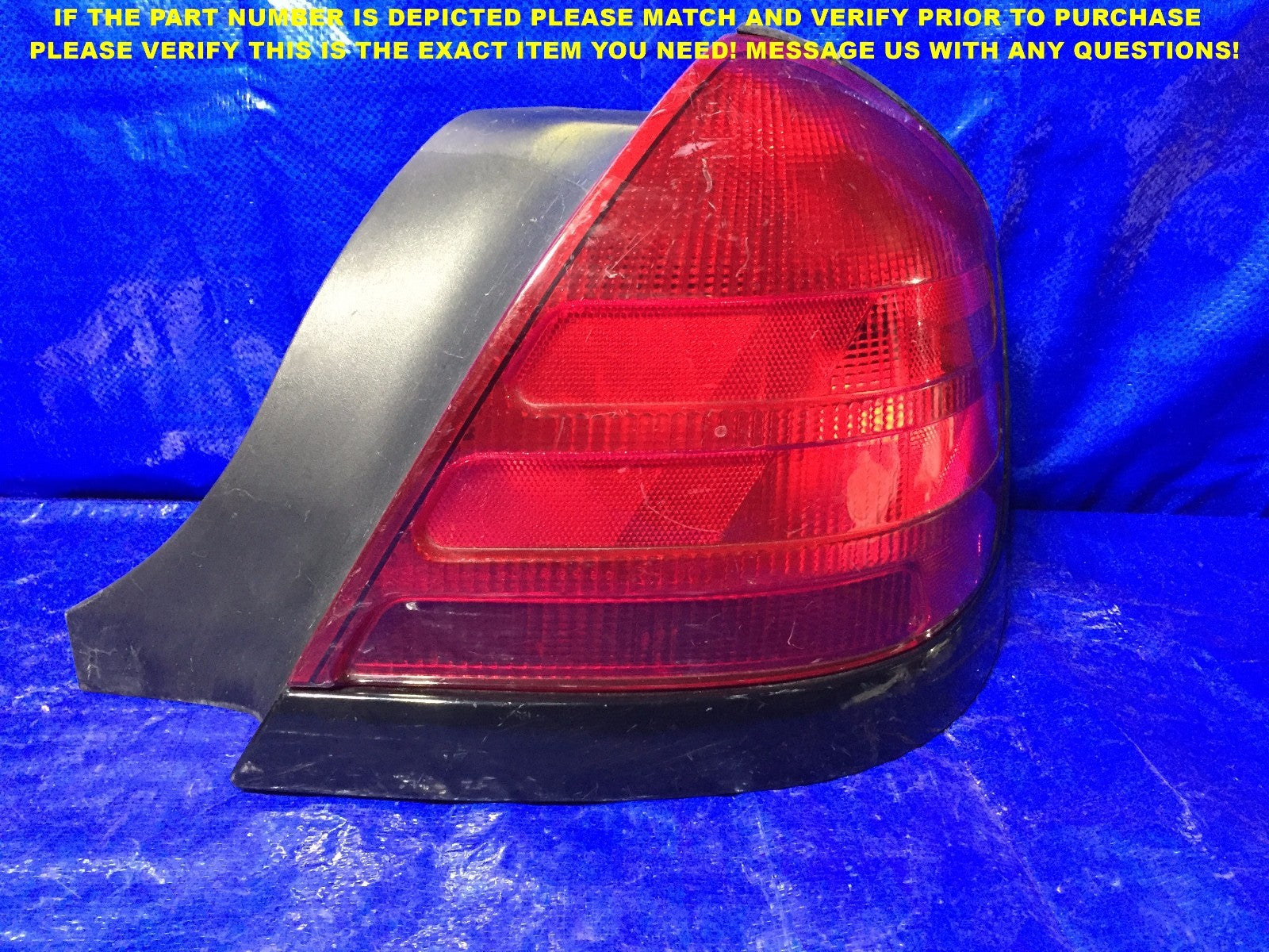 OEM 00 01 02 03 04 05 06 07 08 09 10 11 FORD CROWN VICTORIA PASSENGER TAIL LIGHT0