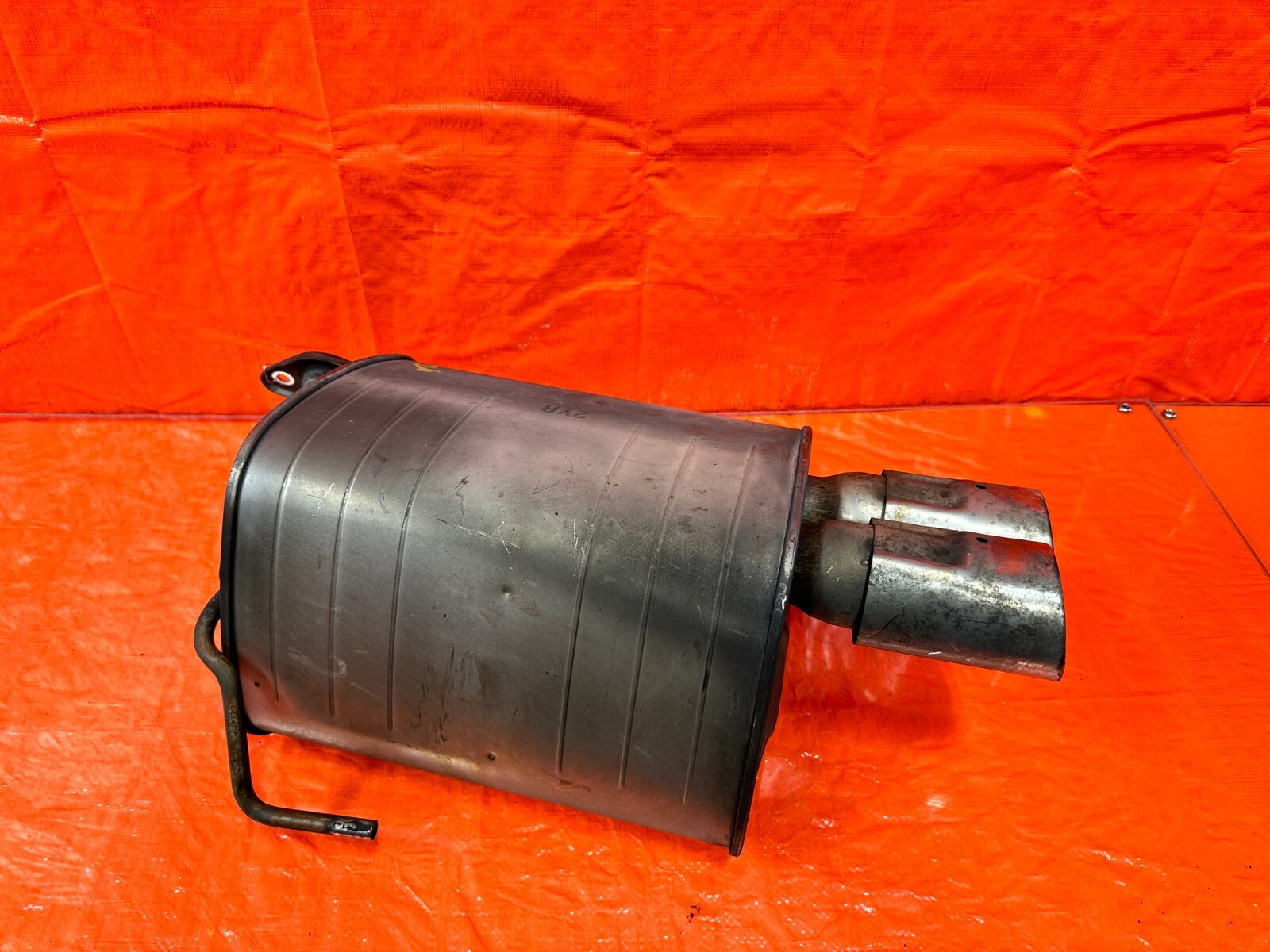 15 20 SUBARU WRX STI FACTORY EXHAUST MUFFLER TAIL PIPE PAN   RIGHT SIDE OEM #2668