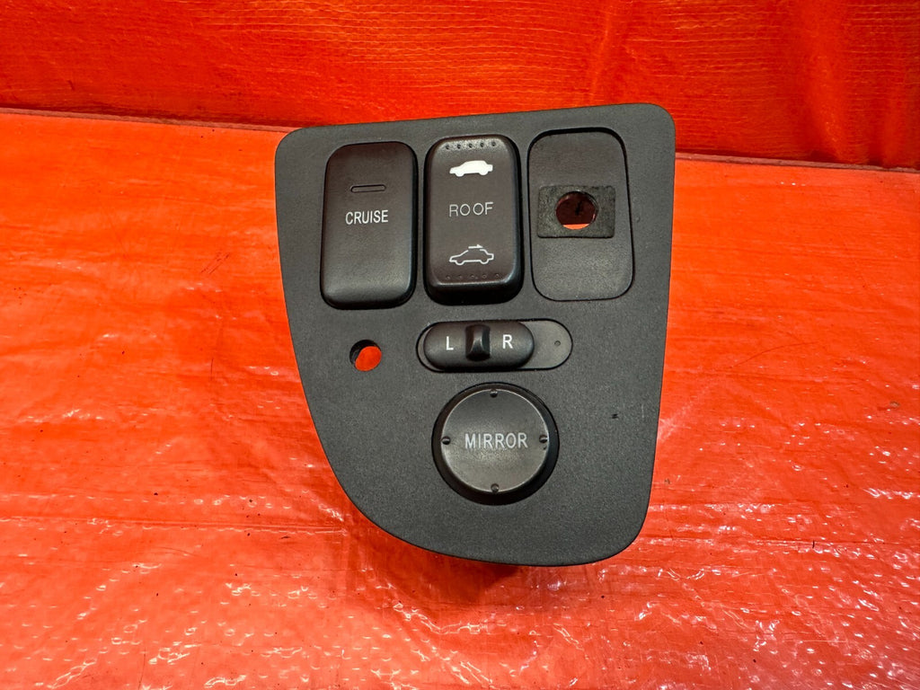 02 06 ACURA RSX   CRUISE CONTROL SUNROOF HEATED MIRROR SWITCH   OEM #1834