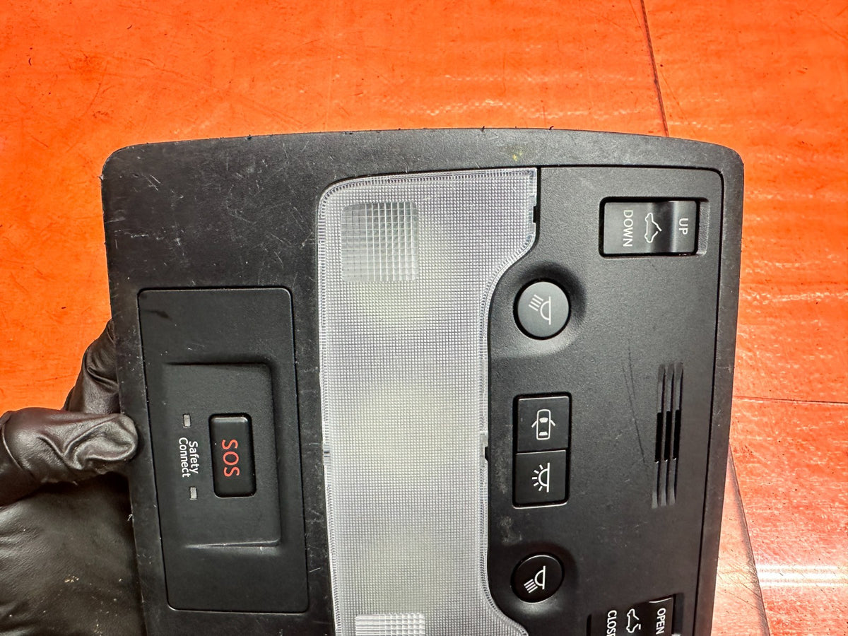 14-16 LEXUS IS250 IS350 ROOF OVERHEAD DOME MAP LIGHT LAMP CONSOLE SUNROOF SWITCH5
