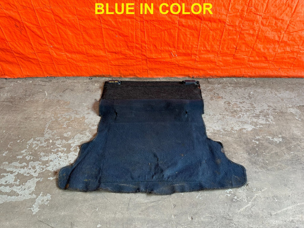 88 89 HONDA CRX DX   TRUNK CARPET W/ TAIL GATE LINER REAR CARPET TRIM   OEM #2430