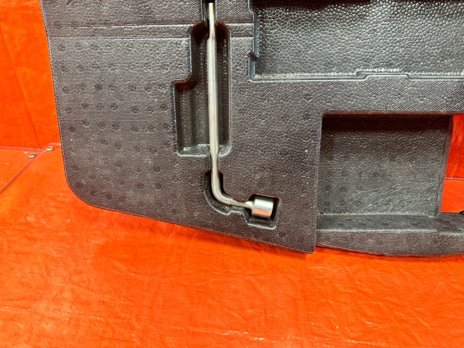 17 20 INFINITI Q60   SPARE TIRE TOOL KIT COMPARTMENT BOX   OEM FACTORY #2896