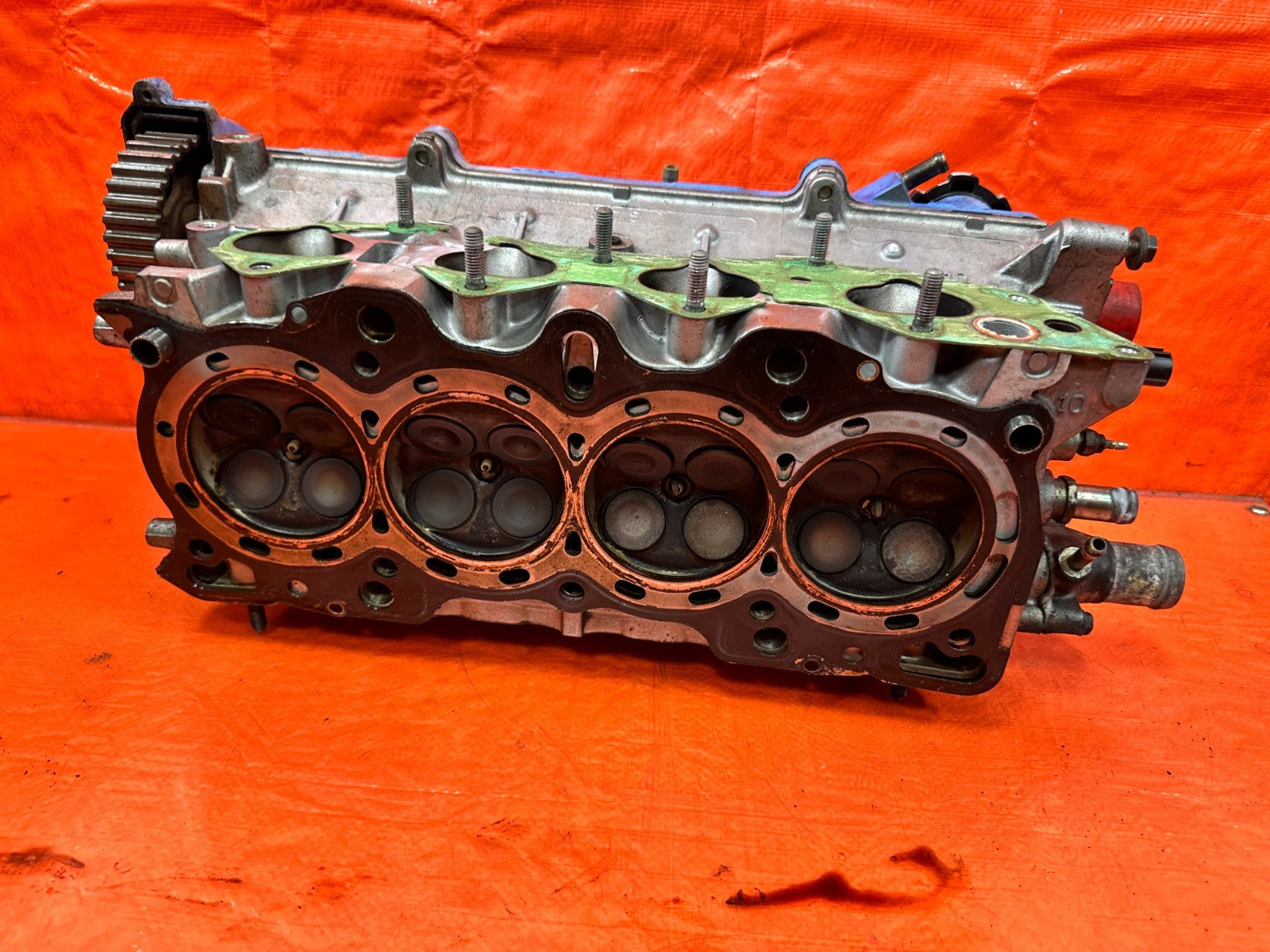 94 01 ACURA INTEGRA   NON VTEC   B18B1 B18B CYLINDER HEAD   COMPLETE W/ COVER4
