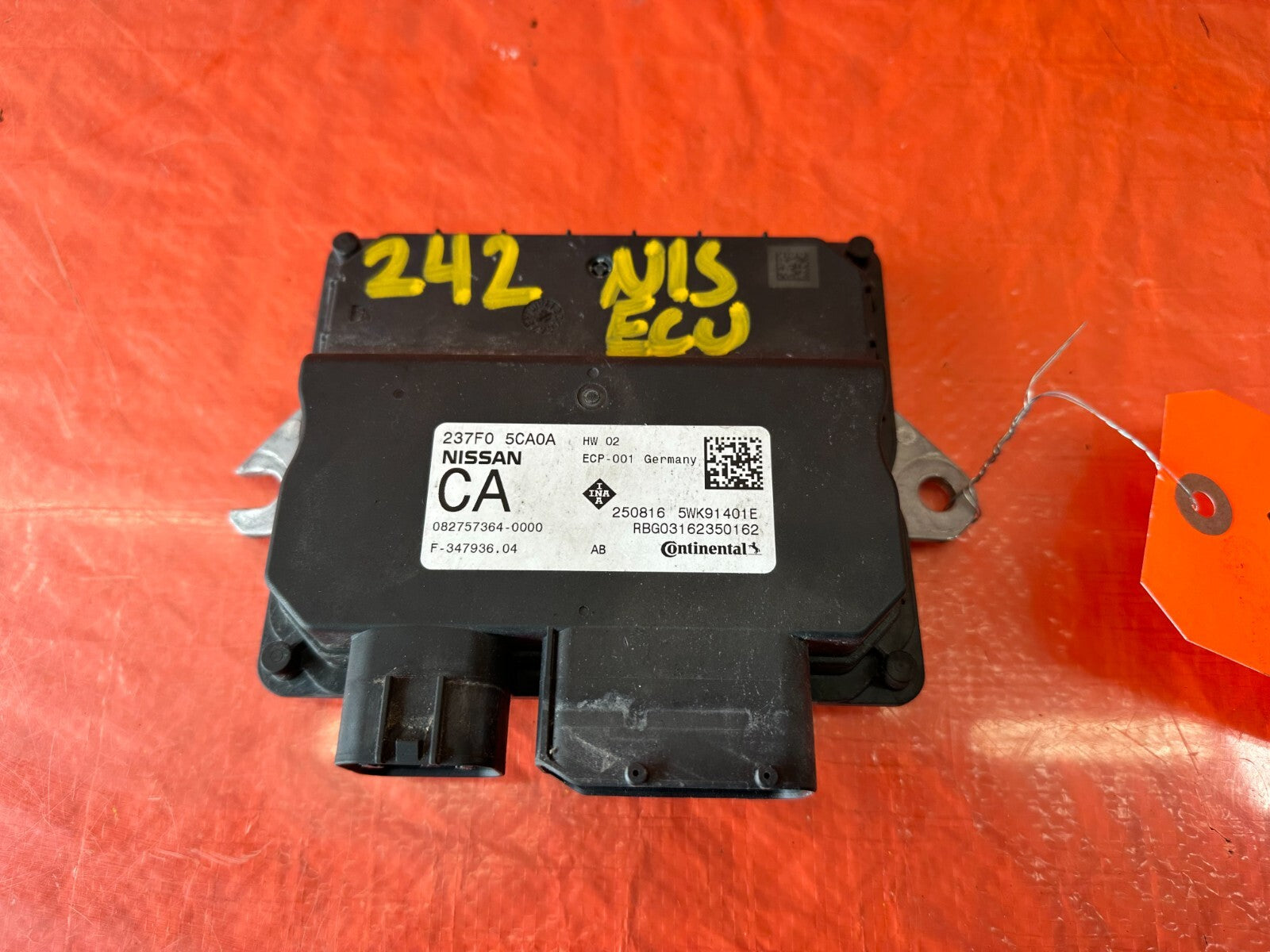 OEM 2017 17 INFINITI Q60 AWD 3.0L TT   VTC CONTROL MODULE   237F0 5CA0A   #2422