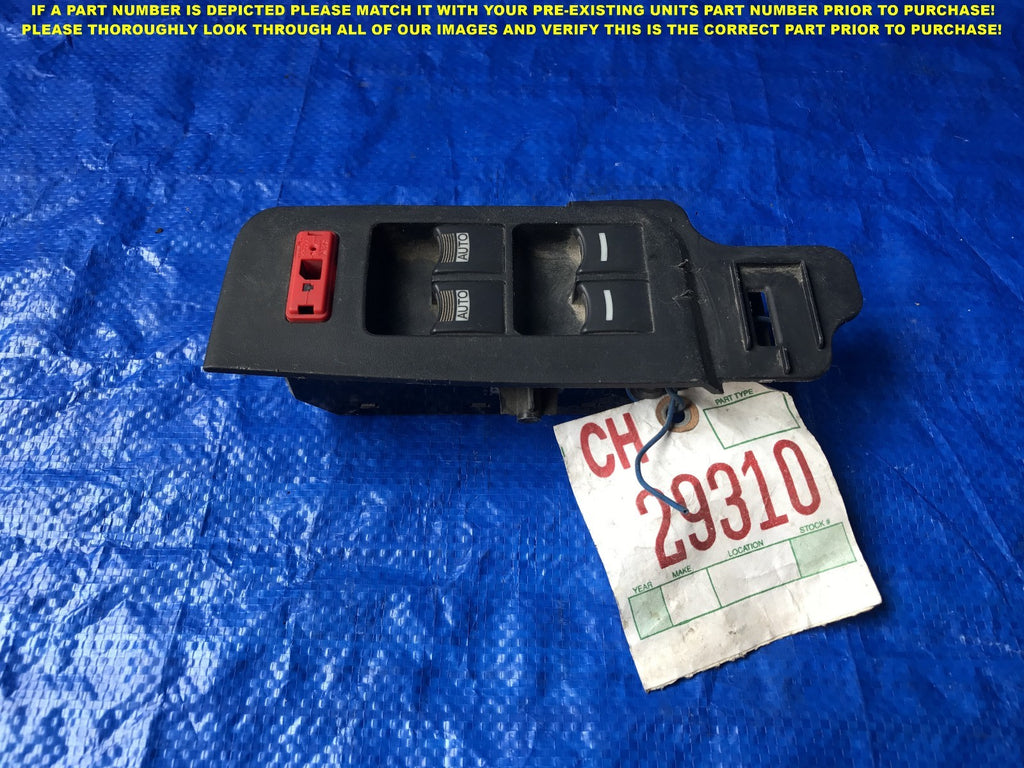 OEM 2004 2005 2006 2007 ACURA TL DRIVER LEFT MASTER WINDOW SWITCH  35750 SEP A010
