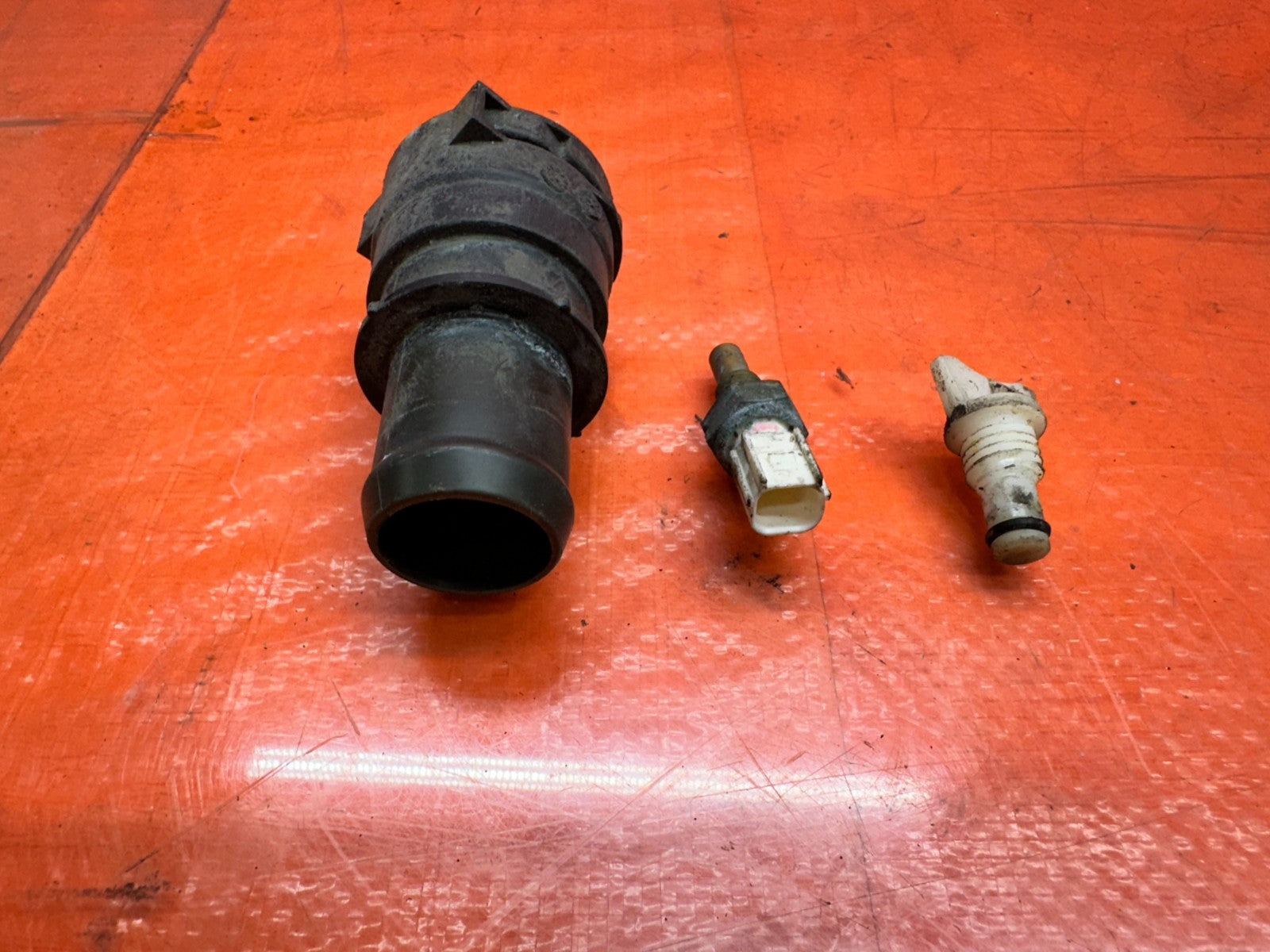 13 15 HONDA CIVIC SI  2.4L RADIATOR COOLANT THERMOSTAT PLUG ADAPTER SENSOR 3345