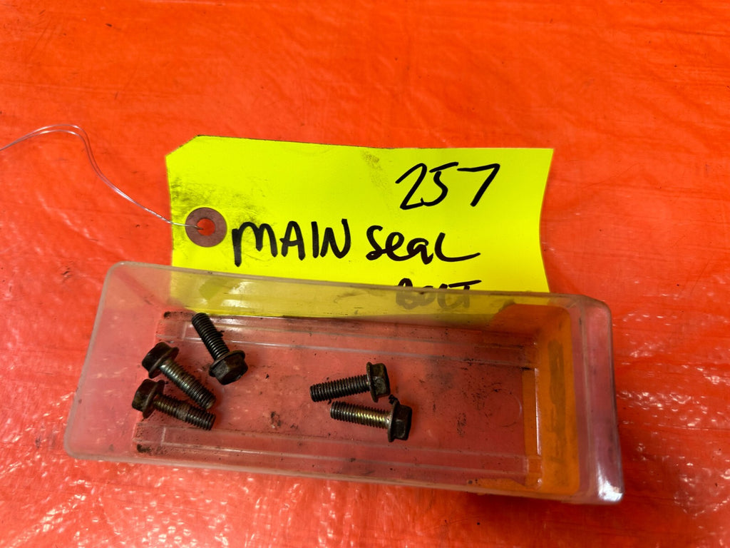 94 01 ACURA INTEGRA   GSR B18C1 MAIN SEAL BOLTS HARDWARE   OEM #2570