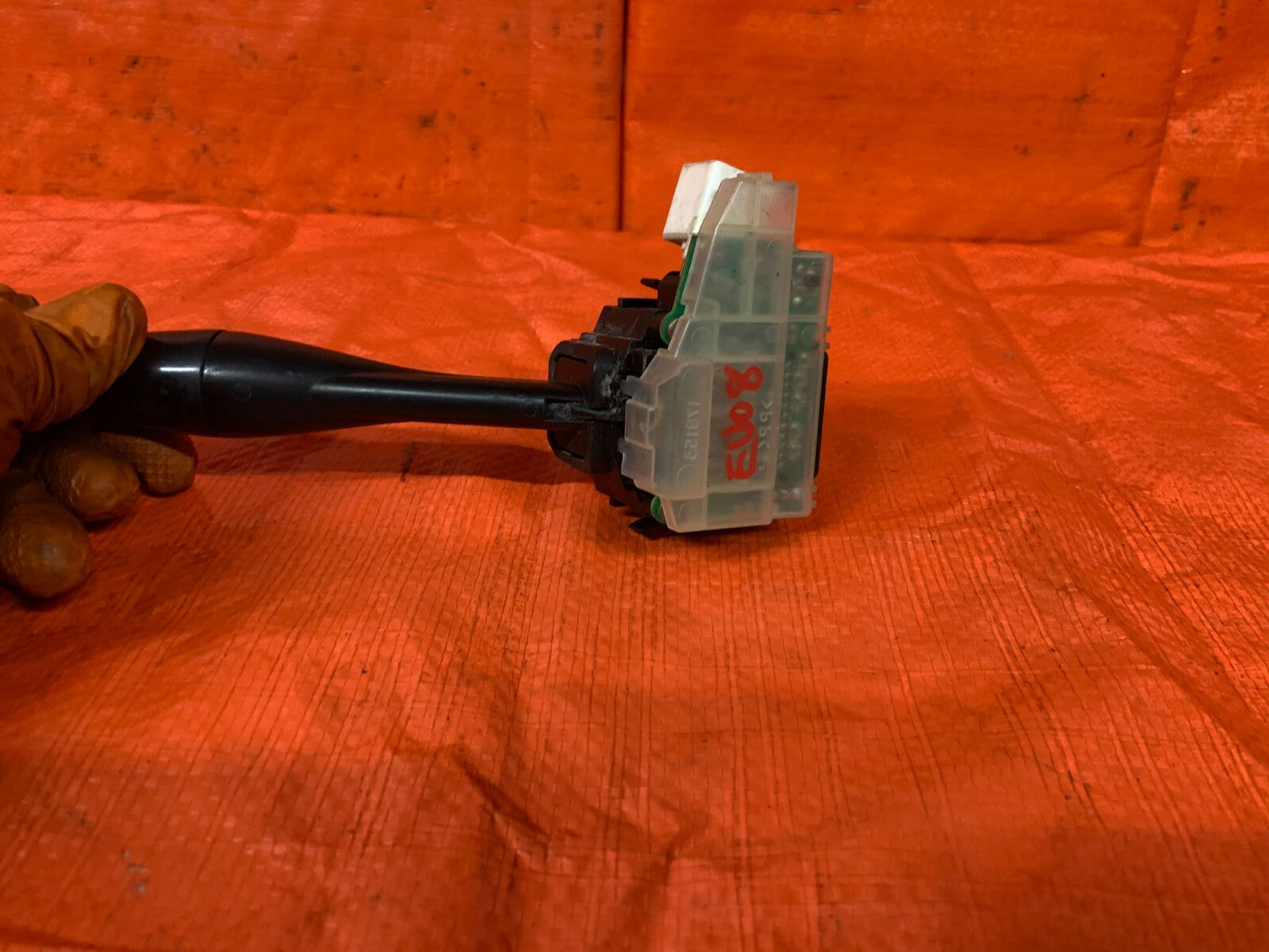 03 04 MITSUBISHI LANCER EVOLUTION EVO 8 VIII   HEADLIGHT HEADLAMP SWITCH OEM OE5